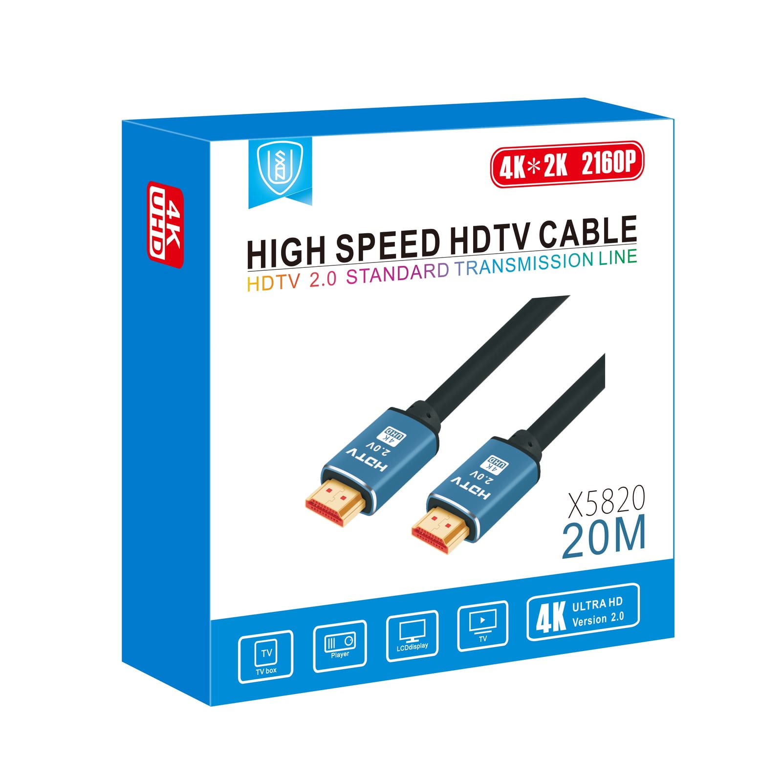 HDMI Cable 4K60hz from 1.5m up to 60 m — photo 2