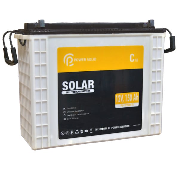 Power Solid Tall Tubular Battery 12V 150Ah — photo 2